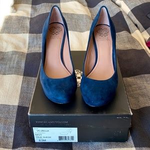 Vince Camuto VC-Zella Navy True Suede